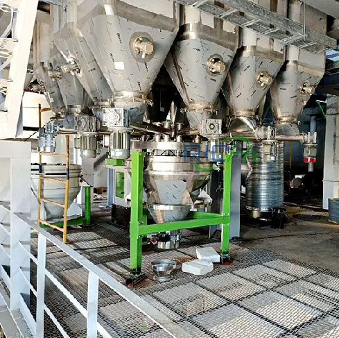 Small scale chicken feed pellet plant on-site in Australia, 1-2T/H capacity