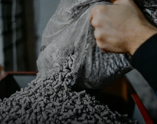 NPK compound granular fertilizer for crop fertilization and animal pen bedding