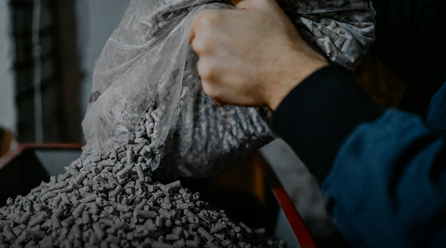 NPK compound granular fertilizer produced by NPK fertilizer pellet mill