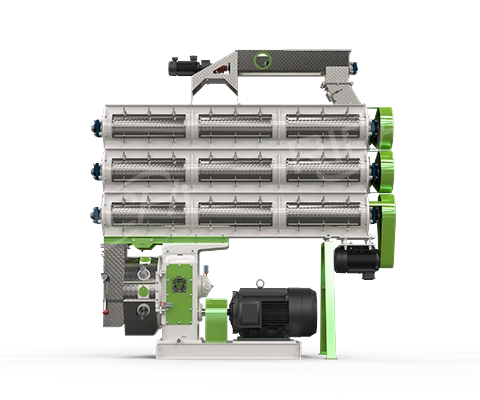 Triple-layer conditioner granulator