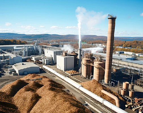 Wood pellet production line for sawdust and wood waste biomass fuel manufacturing