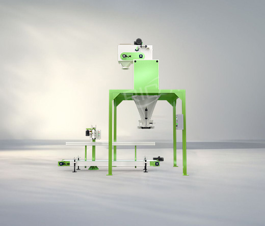 Automatic bagging and weighing scale for feed