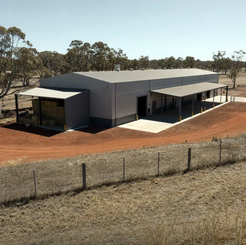 An oat grass pellet plant with a capacity of 3-5 tons/hour in Australia