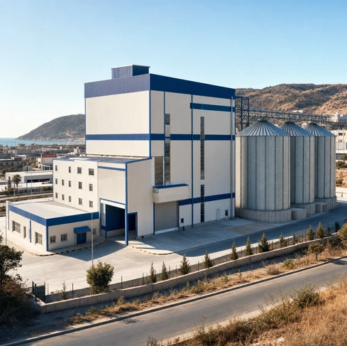 A mixed line for fish, shrimp, and pet feed with a capacity of 6T/H in Turkey