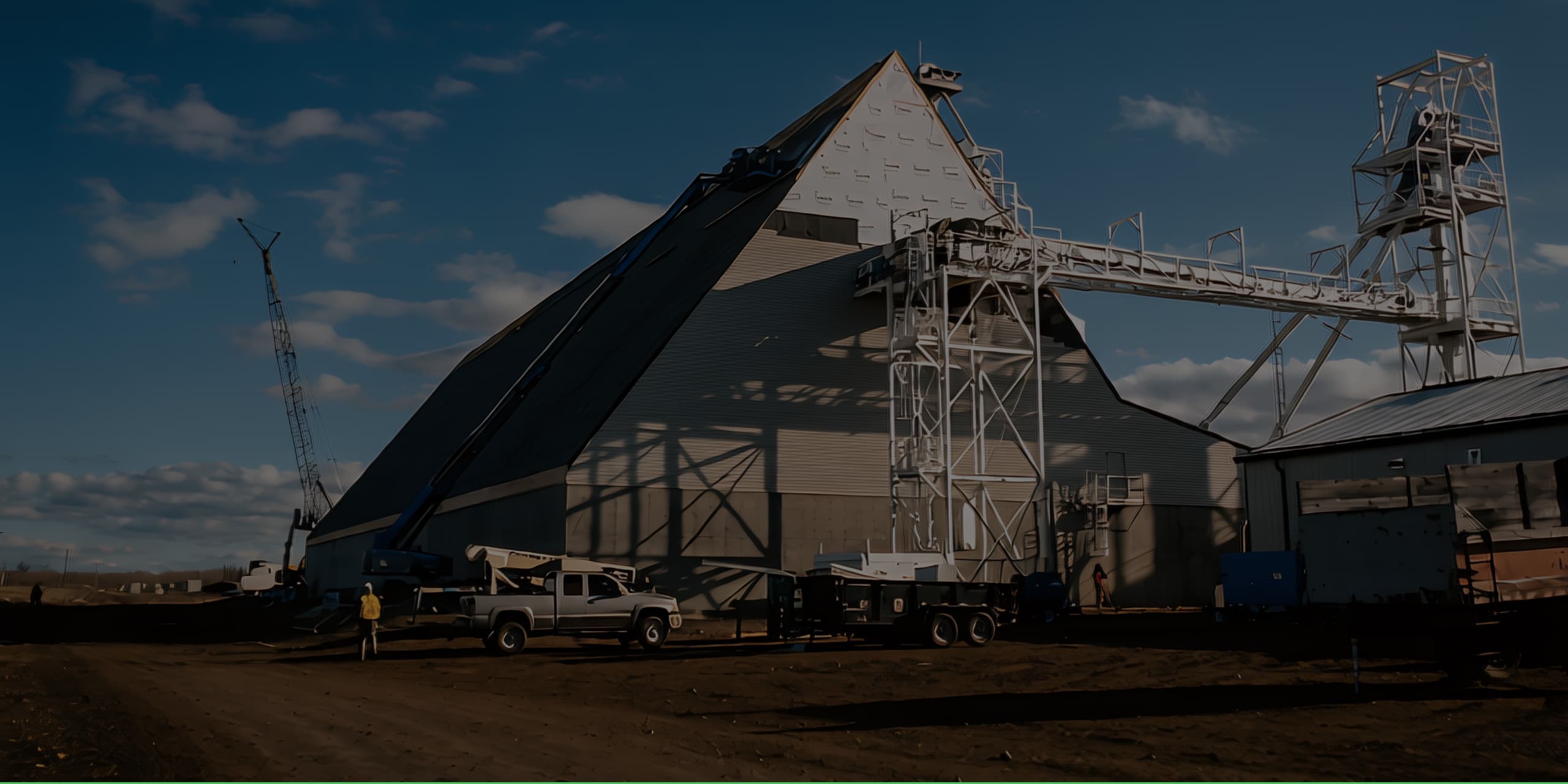 Efficient chicken manure pellet production line