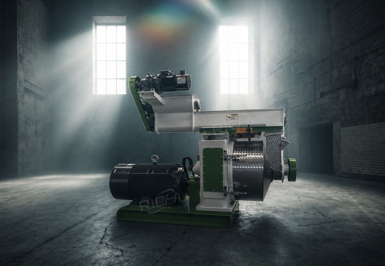 8tph rice husk pellet mill