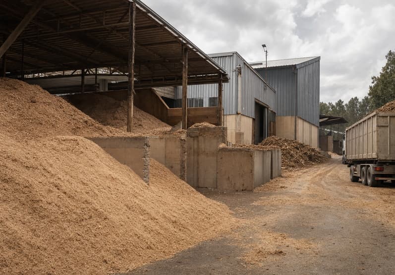 Applications in sawdust factory