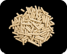 High quality sawdust pellets