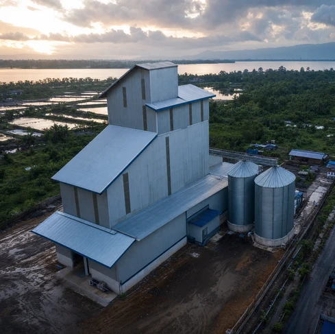 Indonesia Floating Tilapia Feed Production Line Project